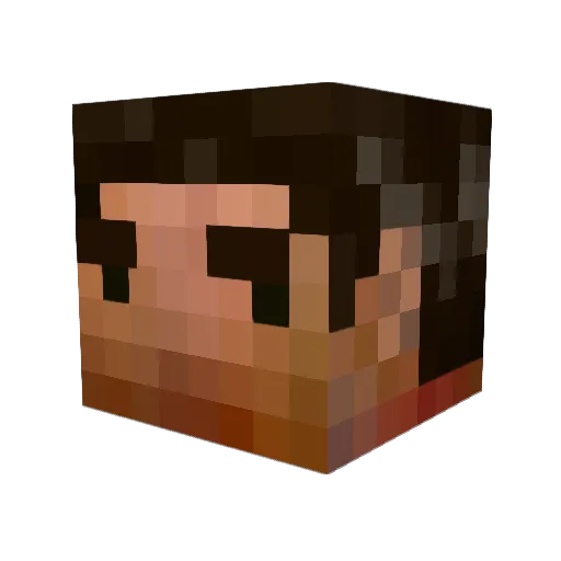 finalcut315 Minecraft avatar head, 3D render