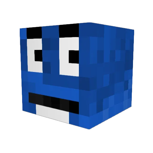 finallion242 Minecraft avatar head, 3D render