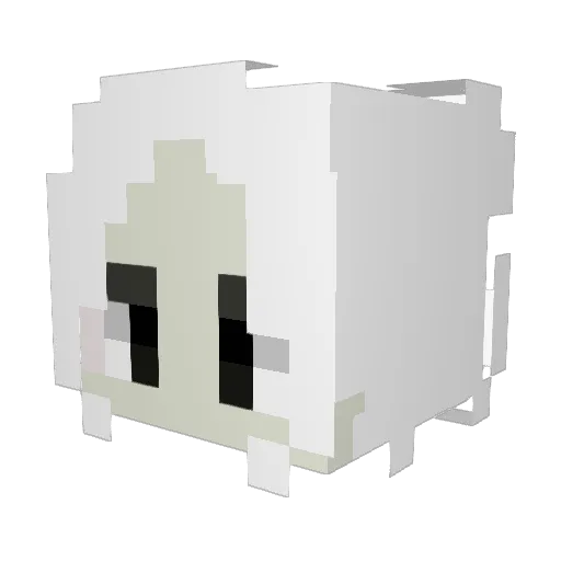 finalnightmare Minecraft avatar head, 3D render