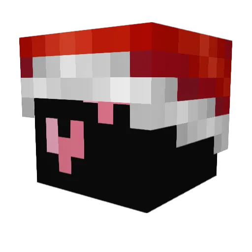 finav Minecraft avatar head, 3D render