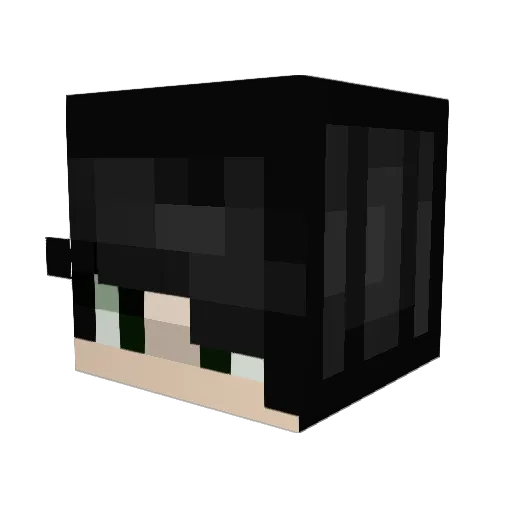 finchy125 Minecraft avatar head, 3D render