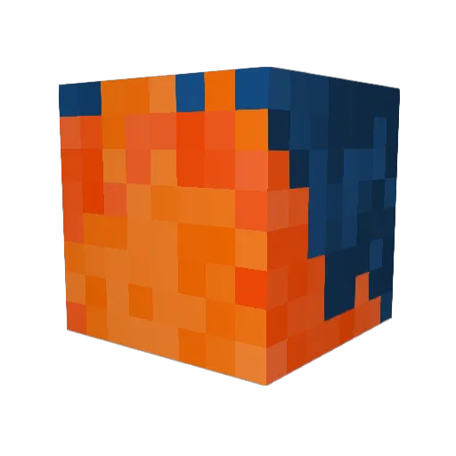 findus_kiddo Minecraft avatar head, 3D render