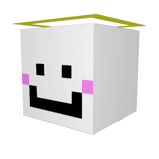 finfin77 Minecraft avatar head, 3D render
