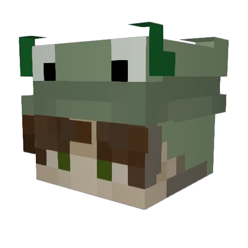 finieus Minecraft avatar head, 3D render