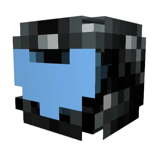 finitebuckle2 Minecraft avatar head, 3D render