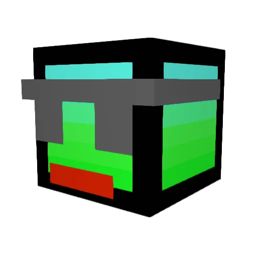fink775588 Minecraft avatar head, 3D render