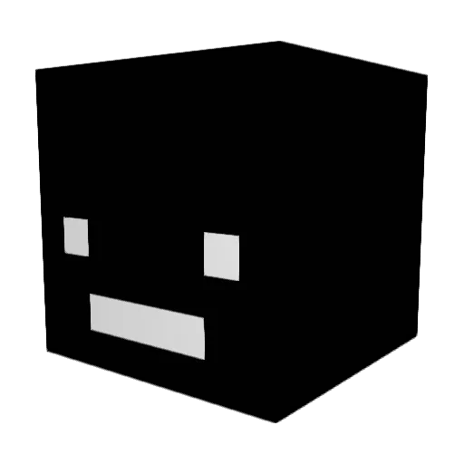 finl0l Minecraft avatar head, 3D render