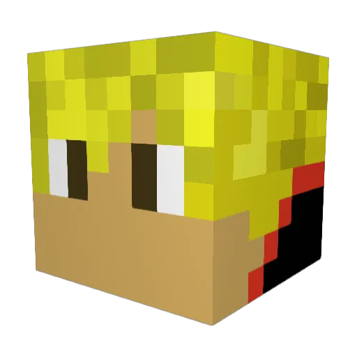 finlayk16 Minecraft avatar head, 3D render