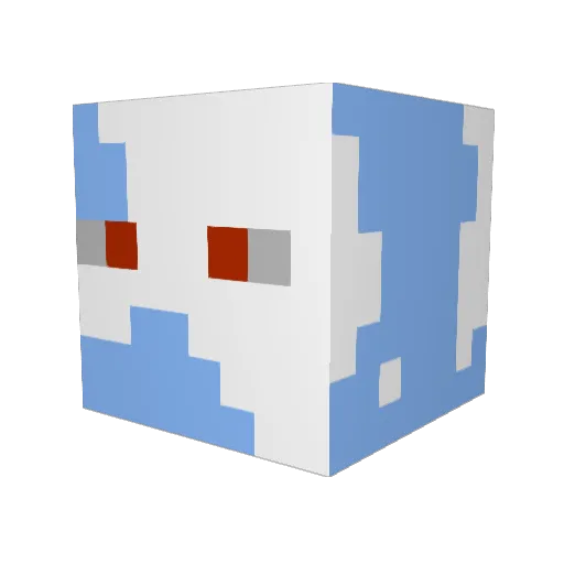 finley8888 Minecraft avatar head, 3D render