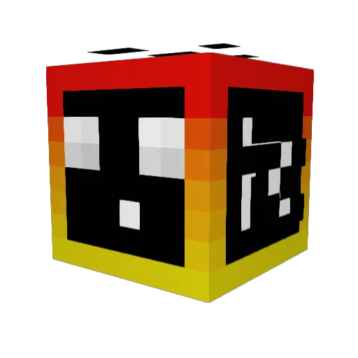 finnagle Minecraft avatar head, 3D render