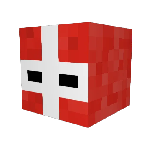 finnbulus Minecraft avatar head, 3D render
