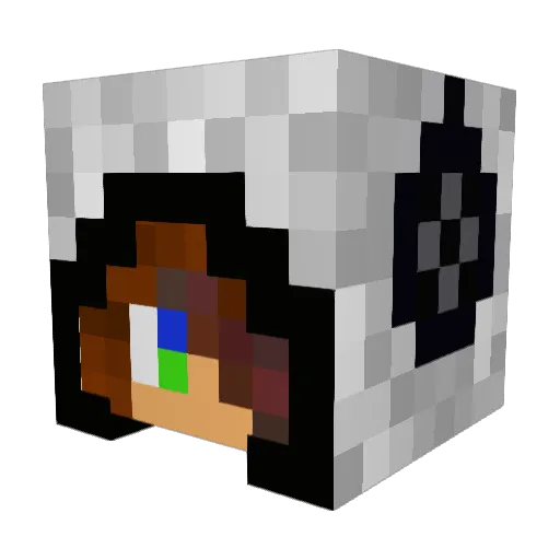 finney1010 Minecraft avatar head, 3D render