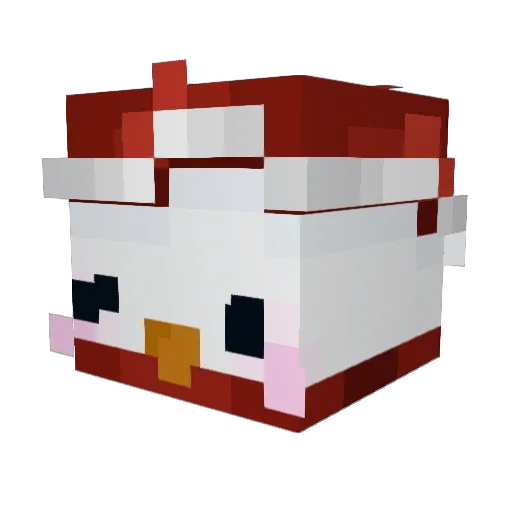 finnhaai Minecraft avatar head, 3D render