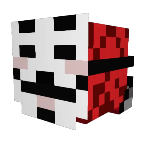 finnie2004 Minecraft avatar head, 3D render