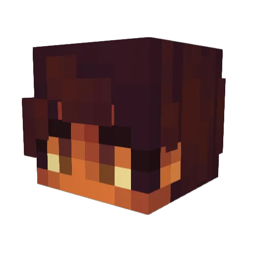 finnthesilly Minecraft avatar head, 3D render
