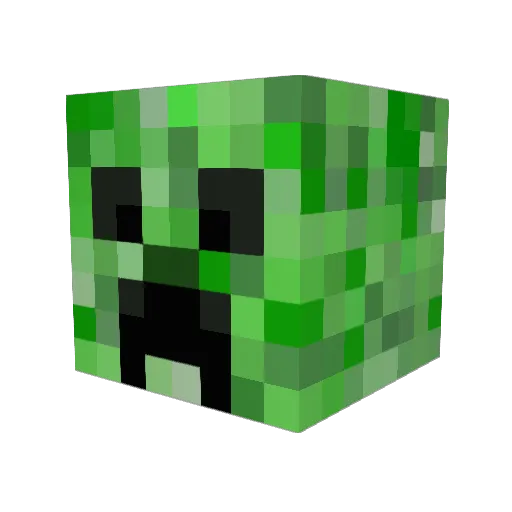 finnyharrys Minecraft avatar head, 3D render