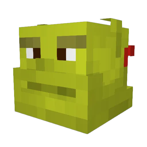 finolagranola Minecraft avatar head, 3D render