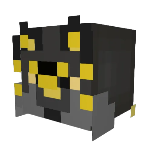 finstirr Minecraft avatar head, 3D render