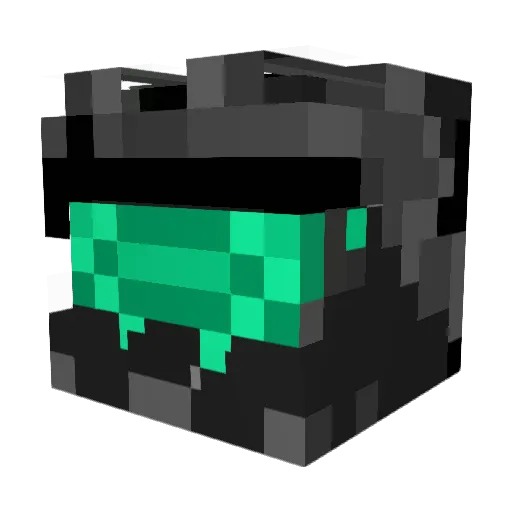 finzboy Minecraft avatar head, 3D render