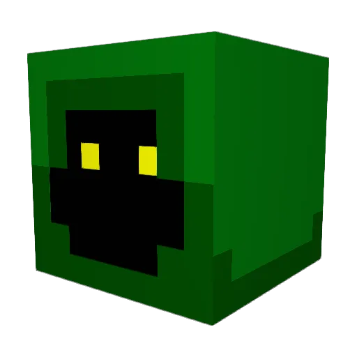 fionnlee Minecraft avatar head, 3D render
