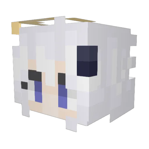 fir3java Minecraft avatar head, 3D render