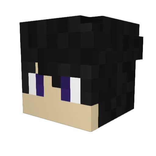 firas8mer Minecraft avatar head, 3D render