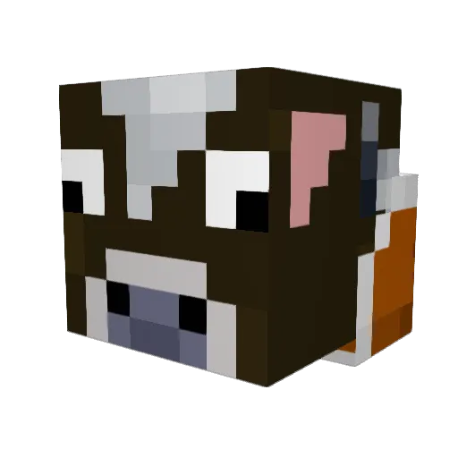 fire_squad2 Minecraft avatar head, 3D render