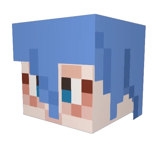 fire_turtle852 Minecraft avatar head, 3D render