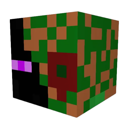 firebird291 Minecraft avatar head, 3D render
