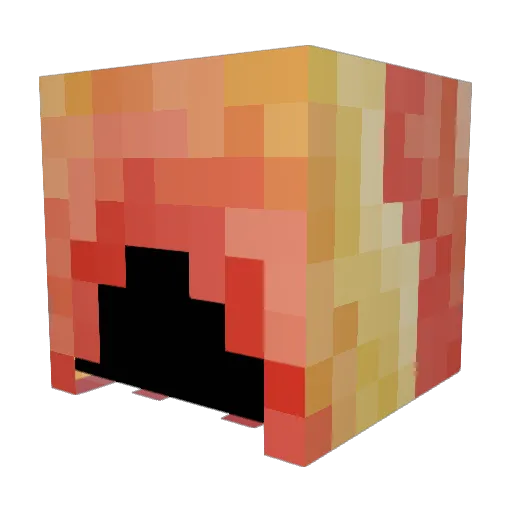 fireblade125 Minecraft avatar head, 3D render