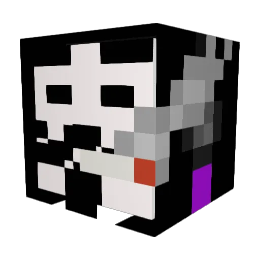 fireblaze66751 Minecraft avatar head, 3D render