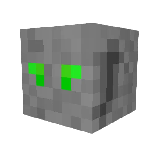 firebolt2103 Minecraft avatar head, 3D render