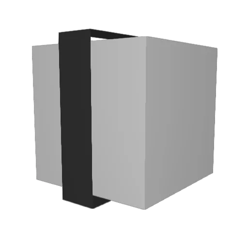 firebugsb Minecraft avatar head, 3D render