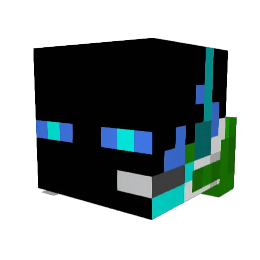 firecraft25 Minecraft avatar head, 3D render