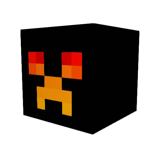 firecreeper_13 Minecraft avatar head, 3D render