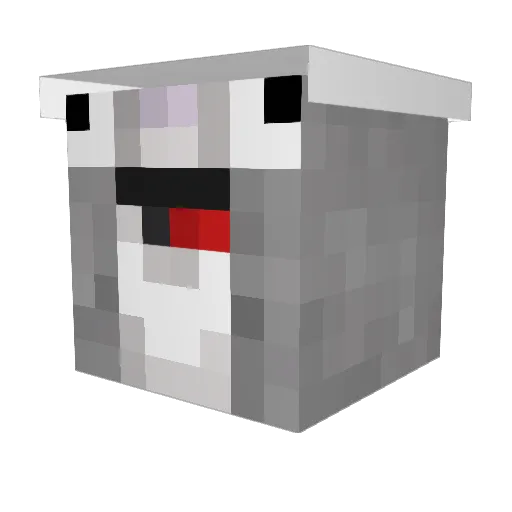 firedog114 Minecraft avatar head, 3D render