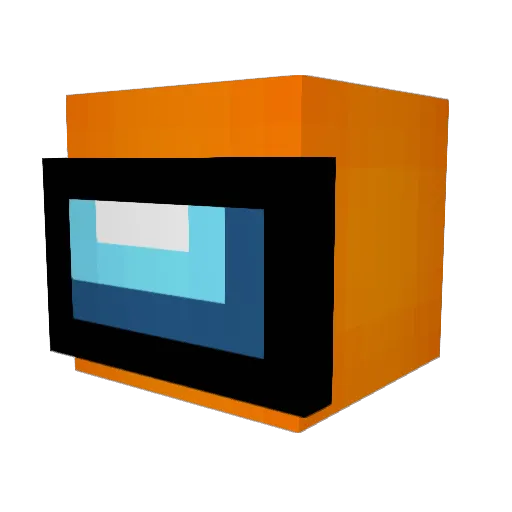 firedragonth Minecraft avatar head, 3D render