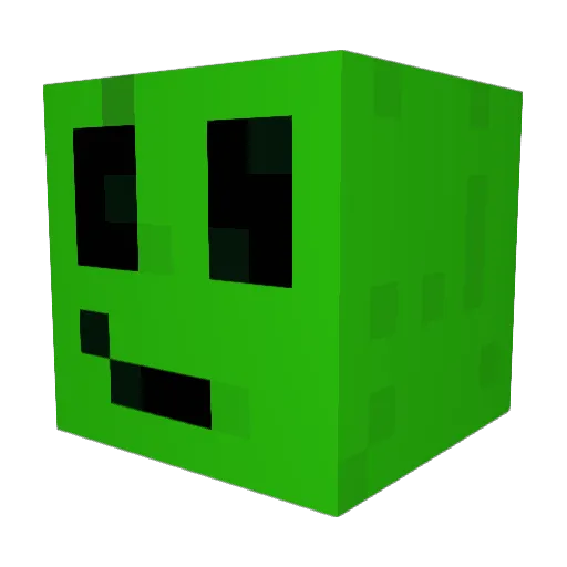 firefill2 Minecraft avatar head, 3D render