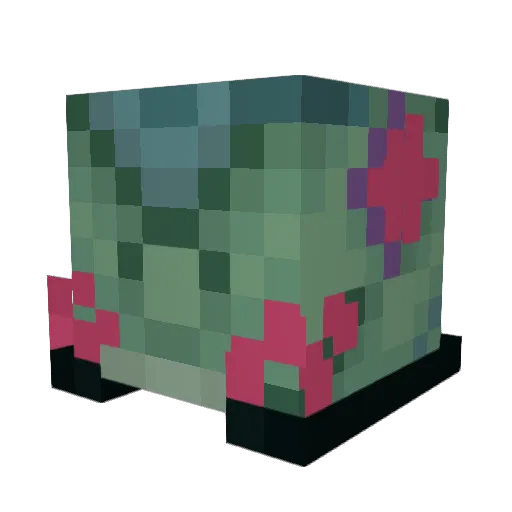 fireflashfury Minecraft avatar head, 3D render