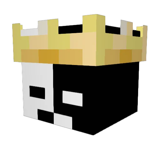 firefox7415 Minecraft avatar head, 3D render