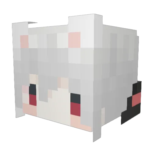 firefoxl347 Minecraft avatar head, 3D render