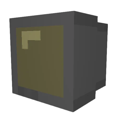 firegolem707 Minecraft avatar head, 3D render