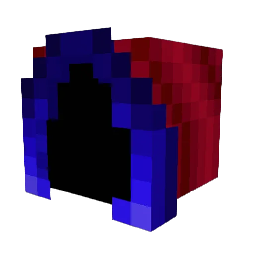 fireheart_00 Minecraft avatar head, 3D render
