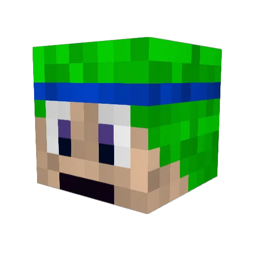 firehorse1966 Minecraft avatar head, 3D render