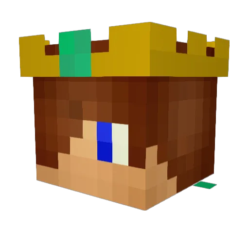 fireman67 Minecraft avatar head, 3D render