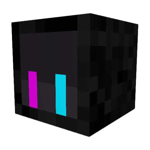 firename6q Minecraft avatar head, 3D render