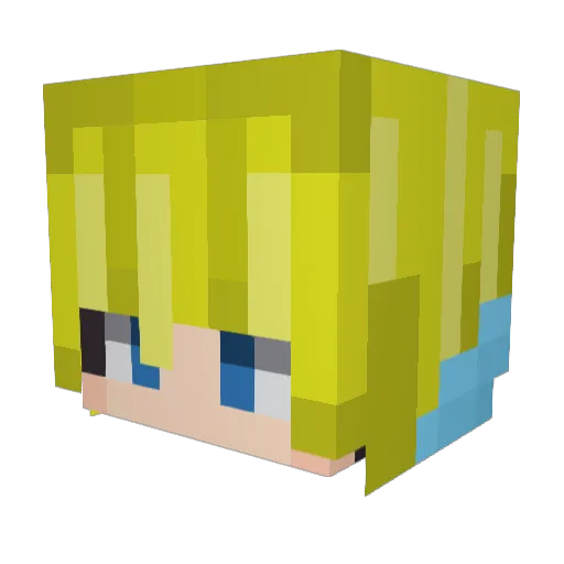 firephoenix6 Minecraft avatar head, 3D render