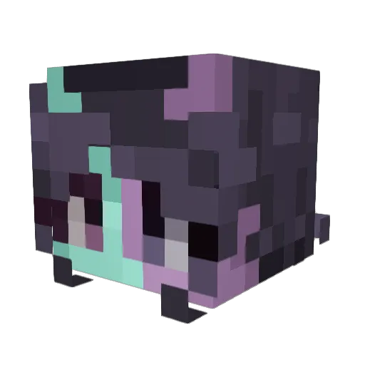 fireplace_4 Minecraft avatar head, 3D render