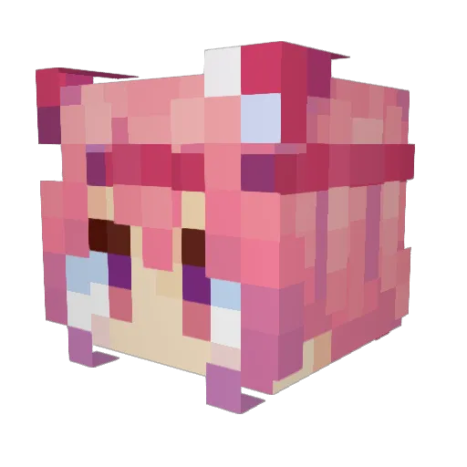 firescorpion234 Minecraft avatar head, 3D render