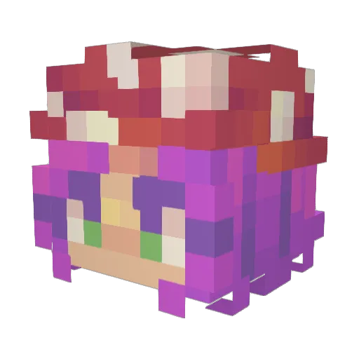 firestar123456 Minecraft avatar head, 3D render